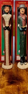 Windsor Sammlung Mann & Frau Caroler Figuren Old World Style - Bild 1 von 14