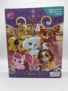 Disney Palace Pets My Busy Books with 11 Figurines & Play Mat - Imagen 1 de 6