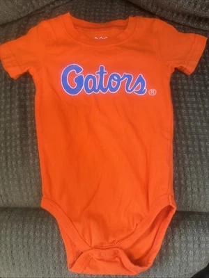 Body Bebé Conjunto Florida Gators Talla 6 Mo Una Pieza Infantil Algodón Orgánico Foto 1 de 4