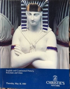 CHRISTIES Auction Catalog 5/19/1989 English & Contint Pottery, Porcelain & Glass - Picture 1 of 9