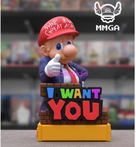 MMGA Studio Mario Resin Statue Pre-order 11x14x19 cm Anime Collection - Picture 1 of 8