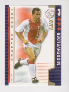 All Stars TCG 2004/2005 Trading Card Tomas Galasek Ajax Amsterdam - Foto 1 di 2