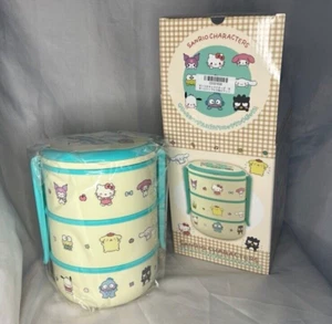 NWT Collectible Sanrio hello kitty and friends 3 tier bento lunch box - Picture 1 of 6