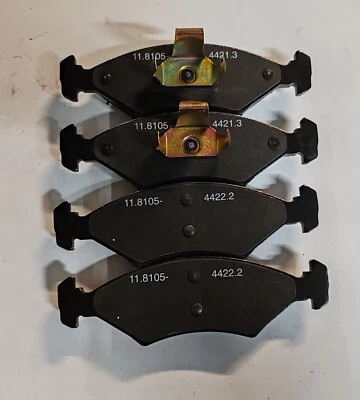 Pastiglie freno ford puma mk1 e fiesta mk4 oe originale 1064763 disco ventilato - Immagine 1 di 4