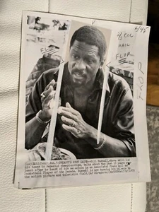 Bill Russell 1970 AP Wirephoto Player Of The Decade Selection Boston Celtics - Picture 1 of 4