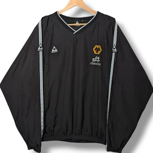 Felpa da allenamento Wolverhampton Wanderers FC Le Coq Sportif Drill Top da uomo XXL - Foto 1 di 21