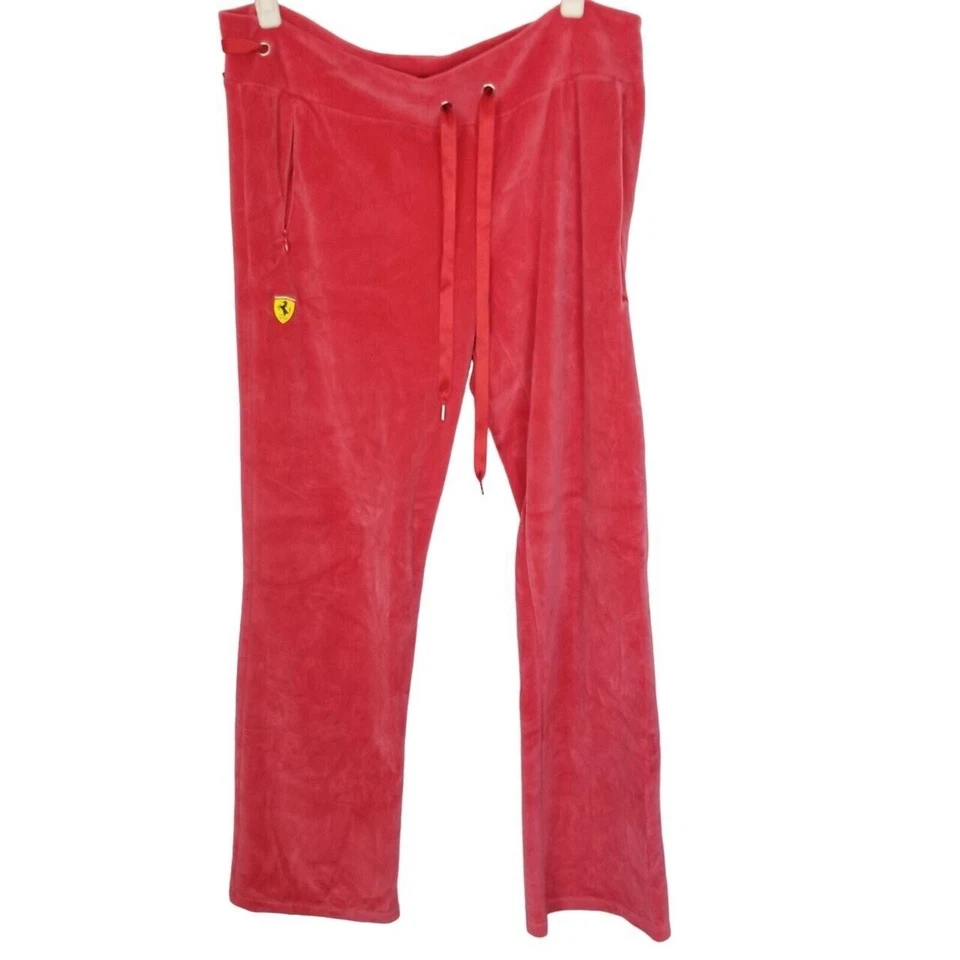 Pantalones deportivos Puma X Scuderia Ferrari Race para mujer XL rosa con cordón pierna recta Foto 1 de 4