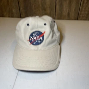 NASA Embroidered Breathable Cream Hat Adjustable Kennedy Space Center - Picture 1 of 9