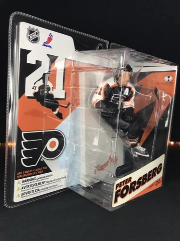 McFarlane NHL Series 12 PETER FORSBERG Philadelphia Flyers #21 Black Jersey NEW Cover