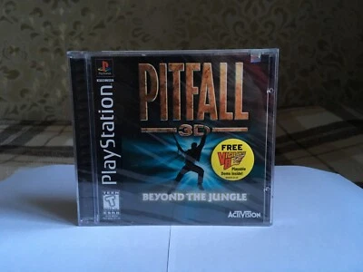 Pitfall 3D: Beyond the Jungle (Sony PlayStation 1, 1998) Factory Sealed - Image 1 of 4