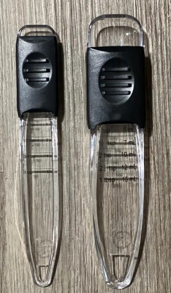 Cucharas Medidoras Ajustables Pampered Chef Cucharada y Cucharadita Totalmente Nuevas 2258 Foto 1 de 4