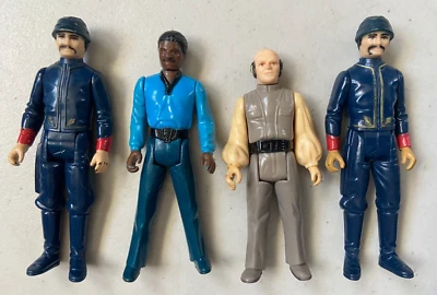 1980-е Фигурки из Star Wars Лэндо Калриссиан Лобот и 2 Беспина Охранники ESB - Изображение 1 из 4