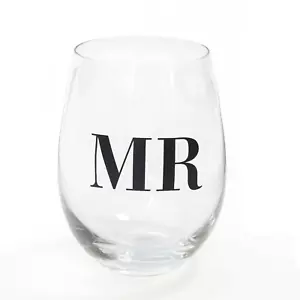 "MR"" vaso de vino sin tallos - Imagen 1 de 2