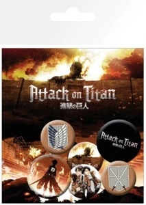 Badge Pack Attack On Titan - Bild 1 von 1
