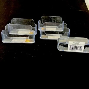 5 Visitenkartenhalter aus Kunststoff - Bild 1 von 3