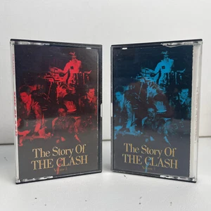 🔥THE CLASH The Story of the Clash Vol. 1 - 2 Cassette Tape Epic Records 1988🔥 - Picture 1 of 6