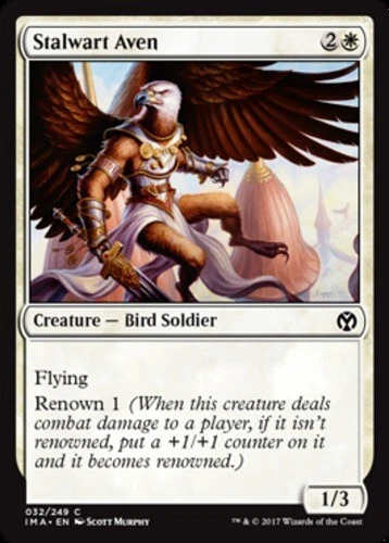 x1 Stalwart Aven - Iconic Masters - NM - MTG - Image 1 of 1
