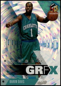 1999-00 Upper Deck HoloGrFX #73 Baron Davis RC Rookie Card - Picture 1 of 2