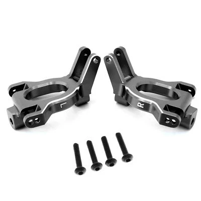 Aluminum C-Hub Caster Blocks For Arrma 1/10 4x4 Kraton Outcast 1/8 Mojave RC - Image 1 of 4