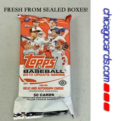 2013 Topps Update HOBBY HTA Jumbo Pack Look4 Christian Yelich Machado Rookie RC - Image 1 of 4