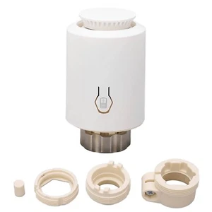 ME167 2.4G Drahtloser intelligenter Heizkörperthermostat, programmierbar in Weiß - Bild 1 von 9