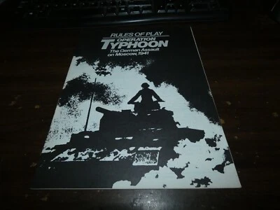 SPI: Operation Typhoon: Rules of Play - Image 1 of 2