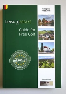 LeisureBreaks 2025/2026 2für1 Guide for Free Golf NEU - Bild 1 von 1