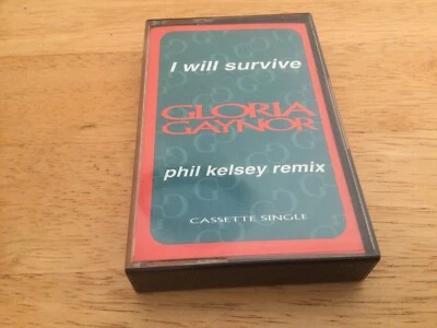 Gloria Gaynor - I Will Survive Phil Kelsey Remix - Cassette Tape Single POCS 270 - Image 1 of 4
