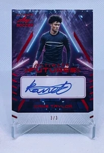 Kane Taylor 2022 Leaf Ultimate Soccer Auto /3 (Inglaterra) - Imagen 1 de 2