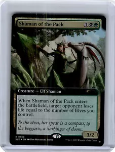 Secret Lair Equinox MTG Diabolical Dioramas Foil Edition Shaman of The Pack - Picture 1 of 2