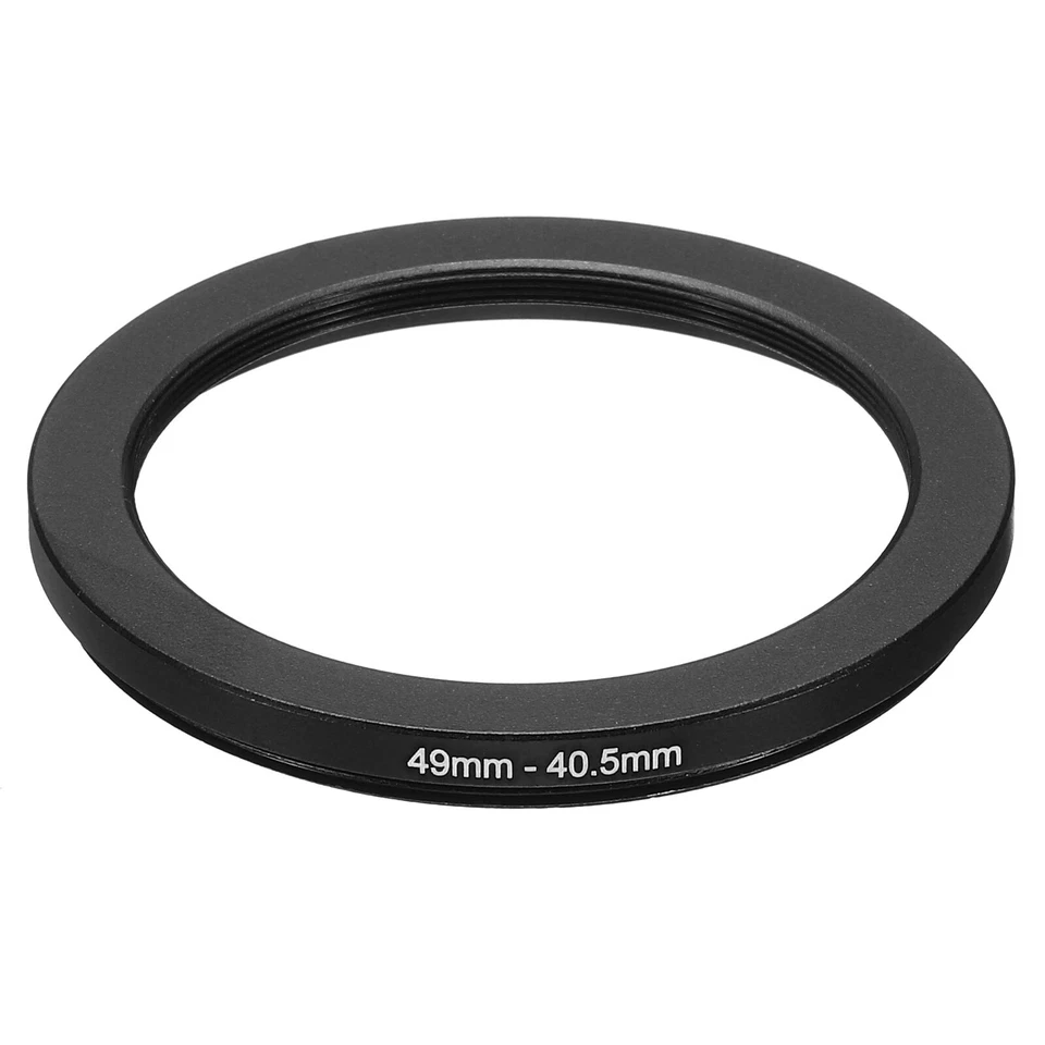 49mm-40.5mm Metal Step Down Ring Camera Lens Filter Adapter Ring Aluminum Filter - Image 1 of 4