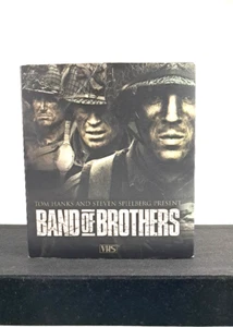 Band Of Brothers VHS 6 Tape Boxed Set Pre Owned Spielberg Vintage 2002 - Picture 1 of 8