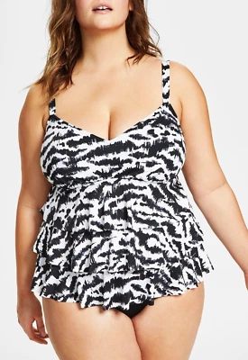 Купальник цельный Swim Solutions Plus Size Tummy Control Artificialkini размер 16 Вт - Изображение 1 из 3