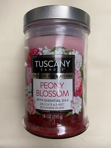 Vela perfumada Toscana Premium - Flor de peonía - Imagen 1 de 2