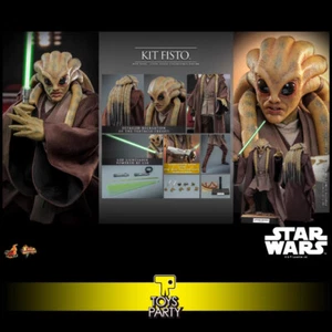 EN STOCK Nuevo Hot Toys MMS751 Star Wars Episodio III La Venganza de los Sith Kit Fisto - Imagen 1 de 5