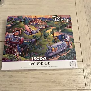 Ceaco Dowdle Disney Dumbo 1500 Jigsaw Puzzle with Poster - Picture 1 of 9