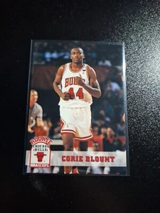 1993-94 NBA HOOPS ROOKIE #311 CORIE BLOUNT RC CHICAGO BULLS CASI NUEVO-COMO NUEVO ¡¡L@@K!!! - Imagen 1 de 2