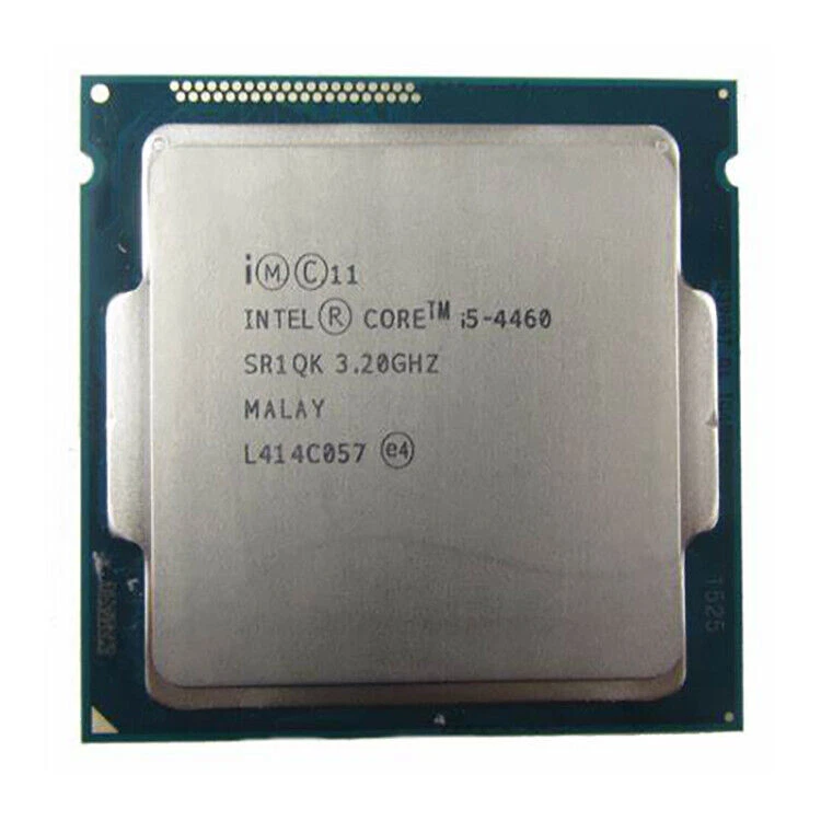 Intel Core i5-4460 CPU 3.2GHz 6M 4-Core 4-Thread 84W SR1QK LGA 1150 Processors - Image 1 of 1