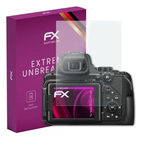 atFoliX Glass Protector for Nikon Coolpix P1100 9H Hybrid-Glass - Picture 1 of 8