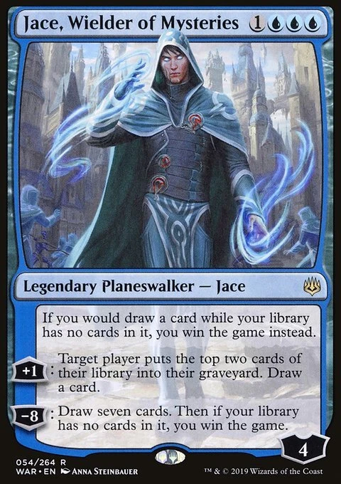 MTG Magic the Gathering Jace, Wielder of Mysteries (54/330) War of the Spark LP - Image 1 of 1