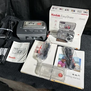 Kodak EasyShare CX6445 4.0MP Digital Camera And Dock-Silver Tested Working! - Picture 1 of 6