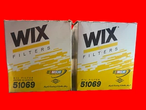 TWO PACK WIX Engine Oil Filter 51069 Buick Cadillac Chevrolet GMC Pontiac pd 20z - Picture 1 of 1
