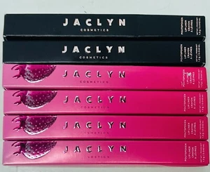 6 JACLYN Cosmetics Poutspoken Lip Liner Im In It Easy Peasy Sugared Juicy S Cake - Picture 1 of 3