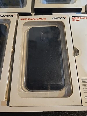Verizon Dual Layer Case for Asus Zenfone V - Black 5 Available  - Image 1 of 4
