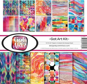 Got Art? Kit Collezione Scrapbook, Bianco, 12X12 Pollici - Foto 1 di 1