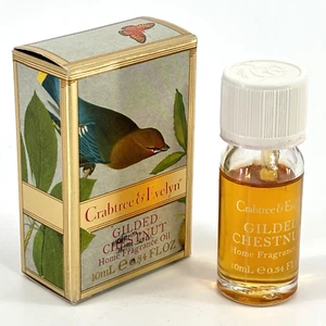 Crabtree & Evelyn Gilded Chestnut 0.34 oz Home Fragrance Oil Vintage NIB - Picture 1 of 12