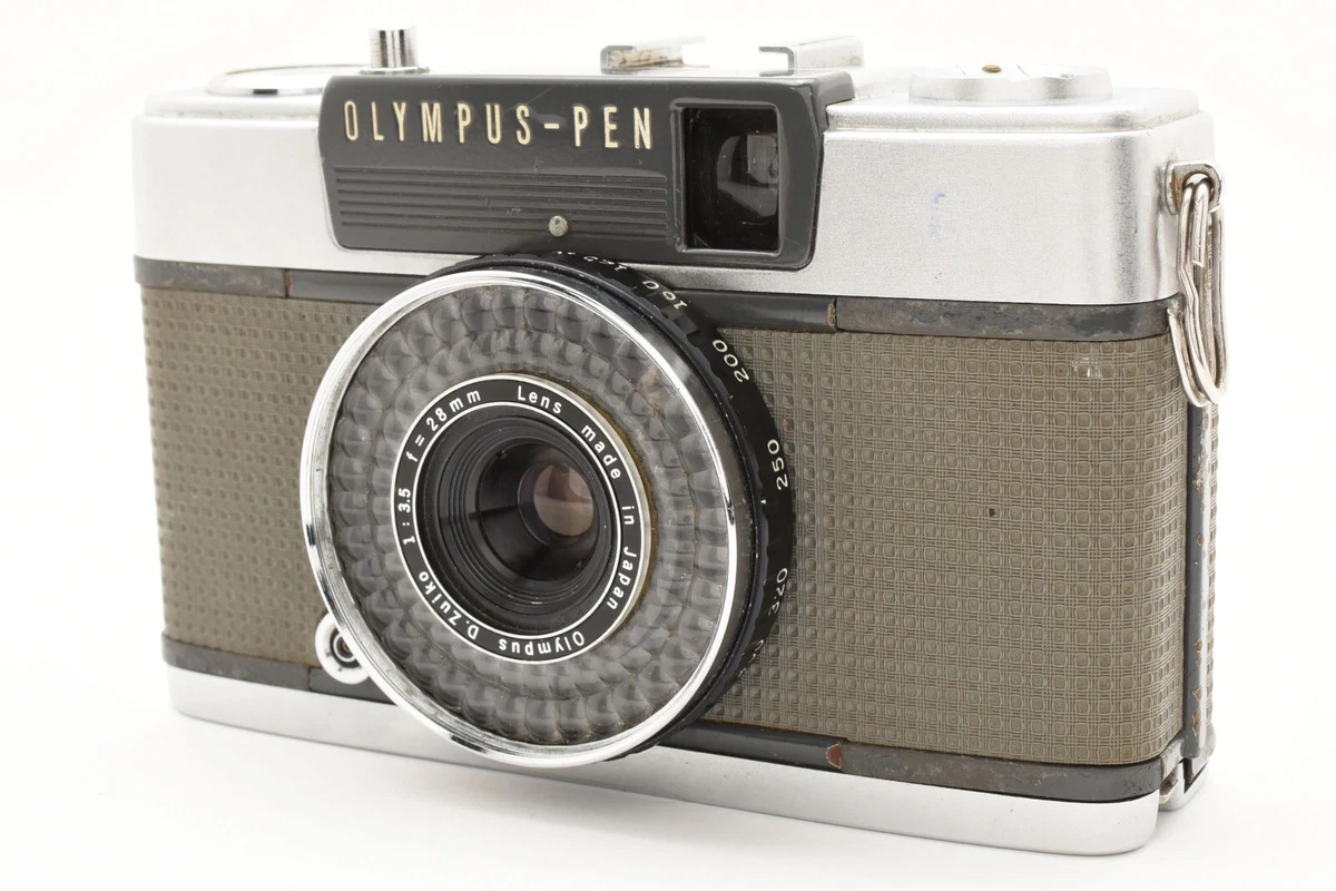 OLYMPUS PEN EES-2 30mm F2.8 AE 赤ベロOK Olympus Pen EES-2 Repair/CLA and Overhaul Service with Film-Test