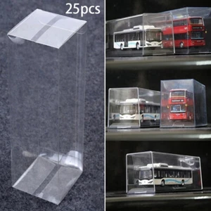 50X Clear PVC Gift Box Wedding Favors Packaging Box 1/64 Car Model Display Box - Picture 1 of 17