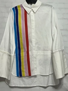 Mira Mikati Strong Mädchen 100% Baumwolle Shirt, Kordelverschluss, viele Details, RAR - Bild 1 von 21