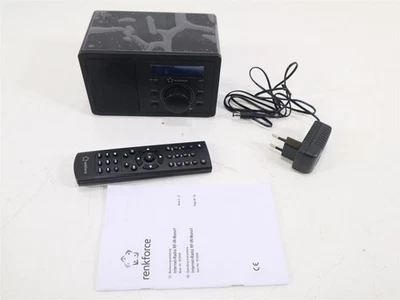 Renkforce RF-IR-MONO1 Internet Tischradio Internetradio Bluetooth AUX WLAN DLNA  - Bild 1 von 2